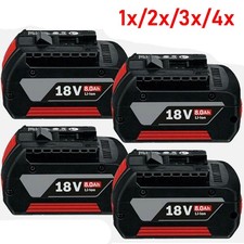 4X 8.0AH For Bosch 18V 18Volt BAT618 BAT609 BAT610 Professional Battery 5AH GSR