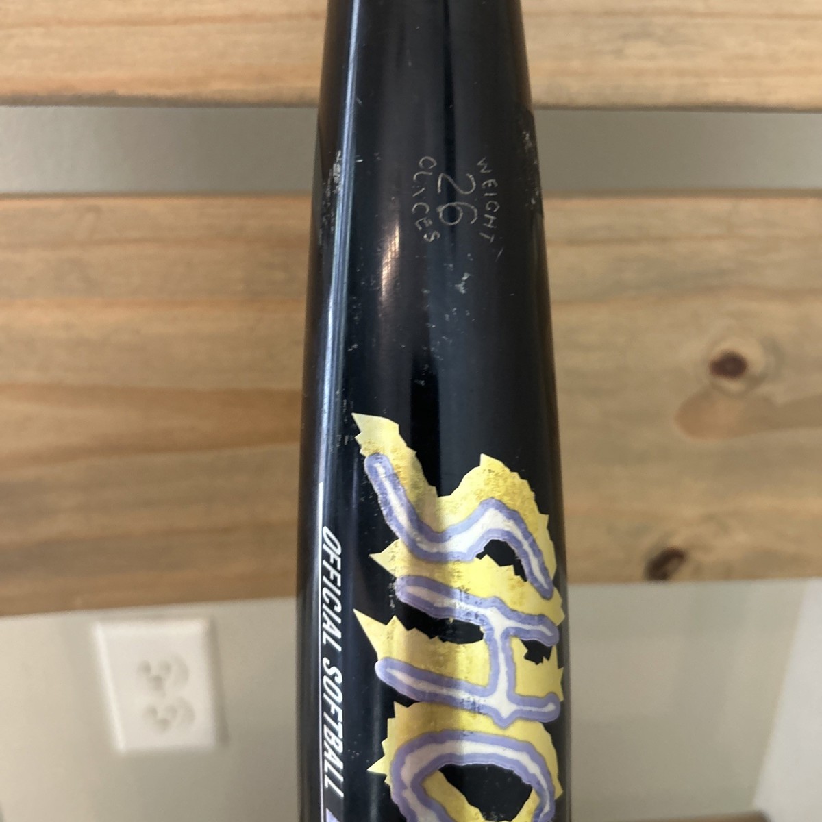 Batte De Softball DeBeer Shockwave Slow Pitch - 34 Pouces, 26 Oz, Modèle 1998SB, Occasion
