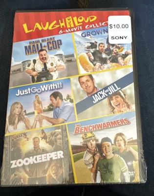 Laugh Out Loud 6-MOVIE COLLECTION: Grown Ups Zookeeper Mall Cop + More DVD New