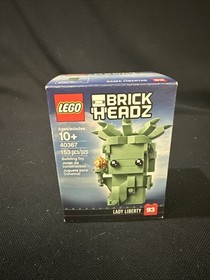 Lego Brickheadz #41590 Iron Man, #40367 Lady Liberty & #40348 Birthday Clown