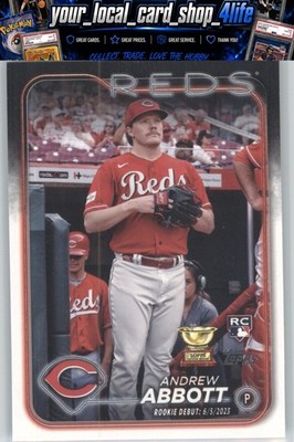 2024 Topps Update #US304 Andrew Abbott Cincinnati Reds