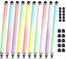 Stylus Pen 10 Pack Universal Capacitive Touch Screen Pens for Tablets iPad