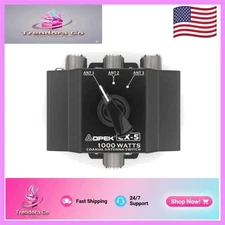 1KW PEP Rated 3 Position Coaxial Antenna Switch for Optimal Performance