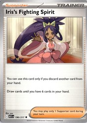 Iris's Fighting Spirit 190/217 Mega Evolution Ascended Heroes