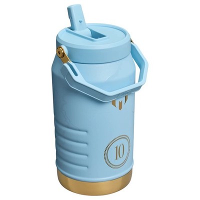 GENUINE The Messi X Stanley IceFlow Flip Straw Jug 64oz Messi Blue Strike
