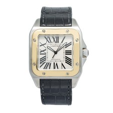 Cartier Santos 100 2656 W20072X7 Stainless Steel Automatic Men's Watch 38mm 2