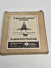 RARE Vintage Rockwell Space Super 8mm Film A Spaceship Landed on Earth 127 Ft