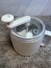 Donvier Manual Hand Crank Ice Cream Maker White