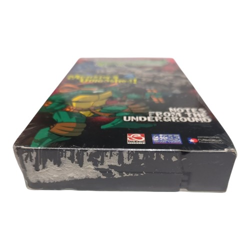 2 Teenage Mutant Ninja Turtles VHS Tapes New TMNT FoxBox Monsters & Croc Attack - Picture 6 of 9