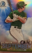 2023 Bowman - Sights on September Tyler Soderstrom #SOS-15 (RC)