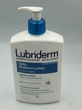 Lubriderm Daily Moisture Lotion Skin Sensitive Original Formula 16oz