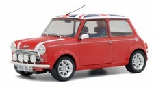 Mini Cooper Sport 1997 Red With Union Jack 1:18 Diecast Model Car | Solido