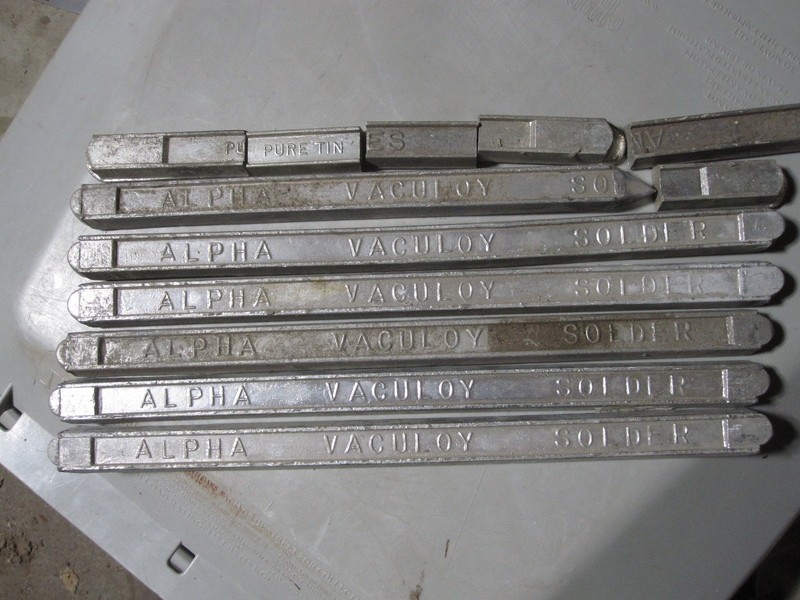 Alpha Vaculoy Solder Bars