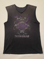 Vtg 1995 Harley Davidson Purple Lightning Engine Sleeveless T Size Xl Distressed Vtg 1995 Harley Davidson Purple Lightning Engine Sleeveless T Size Xl Distressed