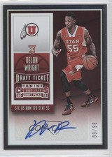 2015-16 Panini Contenders Draft Picks Ticket 9/99 Delon Wright #114 Auto b9e