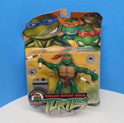 PLAYMATES TMNT 2003 Michelangelo 2023 Reissue ( DAMAGED PACKAGING)