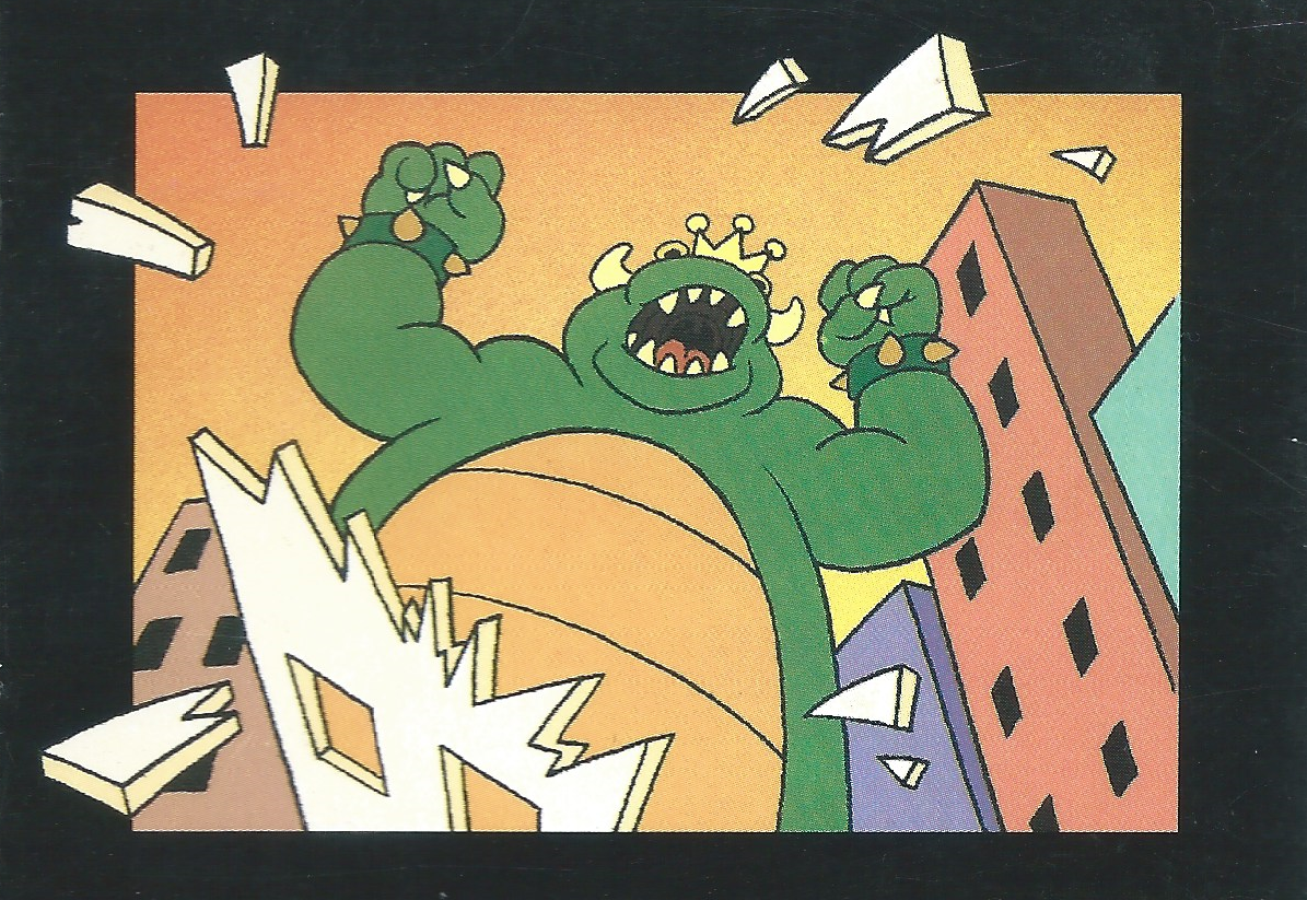 Mario Meets Koopzilla (VHS, 1989) Rare Video OOP HtF. Animated NES