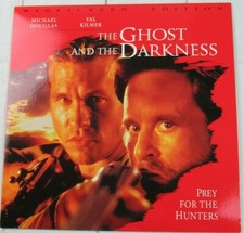 The Ghost  The Darkness, Michael Douglas Widescreen Extended Play Laser Disc R