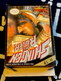 Shingen the Ruler NES CIB Nice Condition Complete In Box Video Game