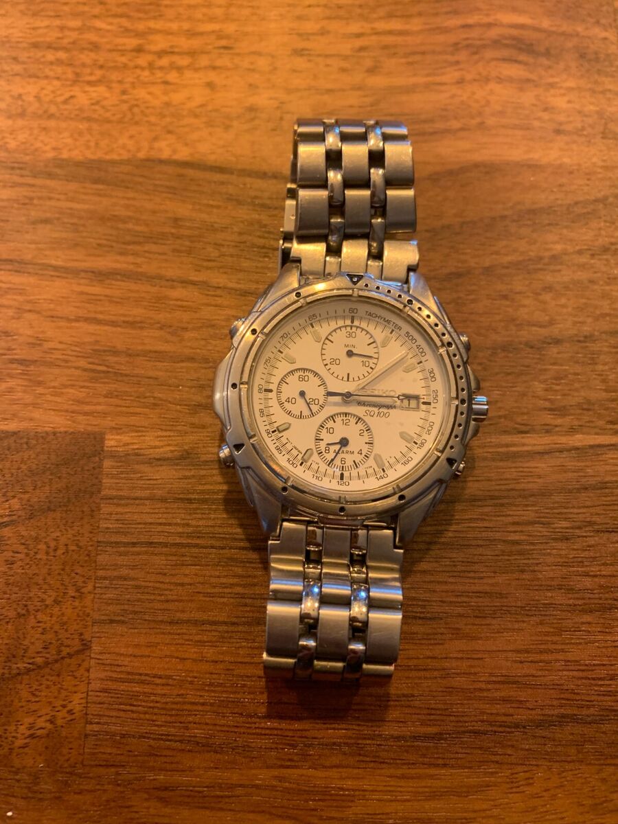 Seiko Sq100 Quartz Chronograph | eBay Seiko Sq100 Quartz Chronograph | eBay