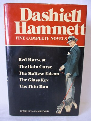 Dashiell Hammett Five Complete Novels 1980 HC/DJ Avenel The Maltese Falcon