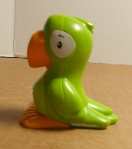 Fisher Price Little People Green Parrot Animal Zoo Train Figure P11 - Picture 2 of 5
