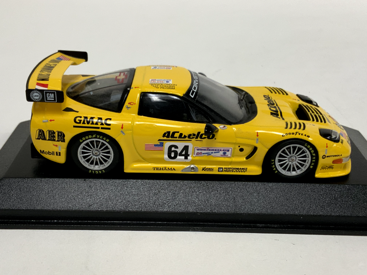1/43 Minichamps Chevrolet Corvette C5R 2002 LeMans Car #64 400