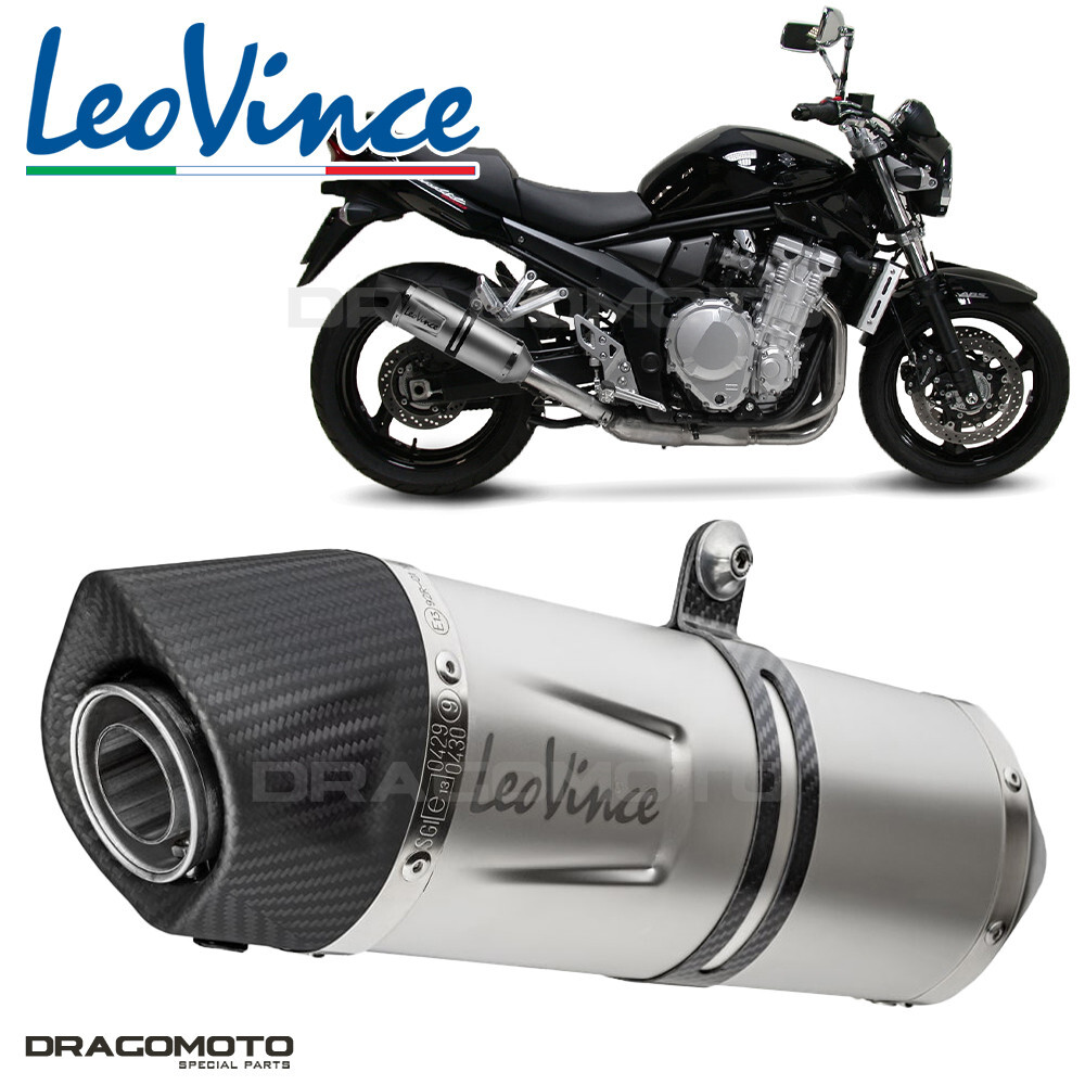Pot échappement Leovince LV One Evo pour moto Suzuki GSF 1250 Bandit 2007-2011 homologué