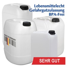 Kanister 5 10 20 25 30 60 Liter Wasserkanister Campingkanister Trinkwasser