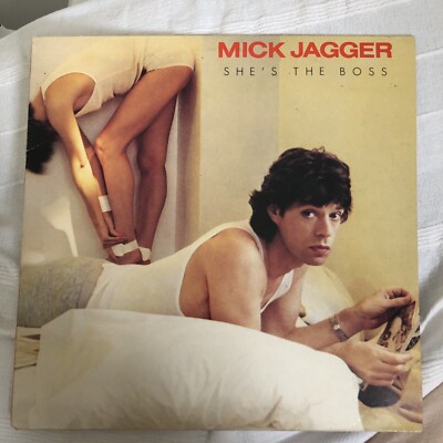 She's the Boss by Mick Jagger vinyl LP CBS 1985 play tested