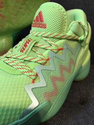 Adidas D.O.N Issue #2 2 SPIDEY Donovan Mitchell Glory Green Size
