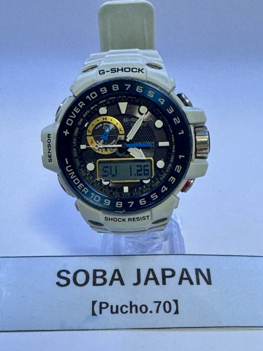 CASIO G-SHOCK Gulfmaster GWN-1000E White Used Japan | eBay CASIO G-SHOCK Gulfmaster GWN-1000E White Used Japan | eBay