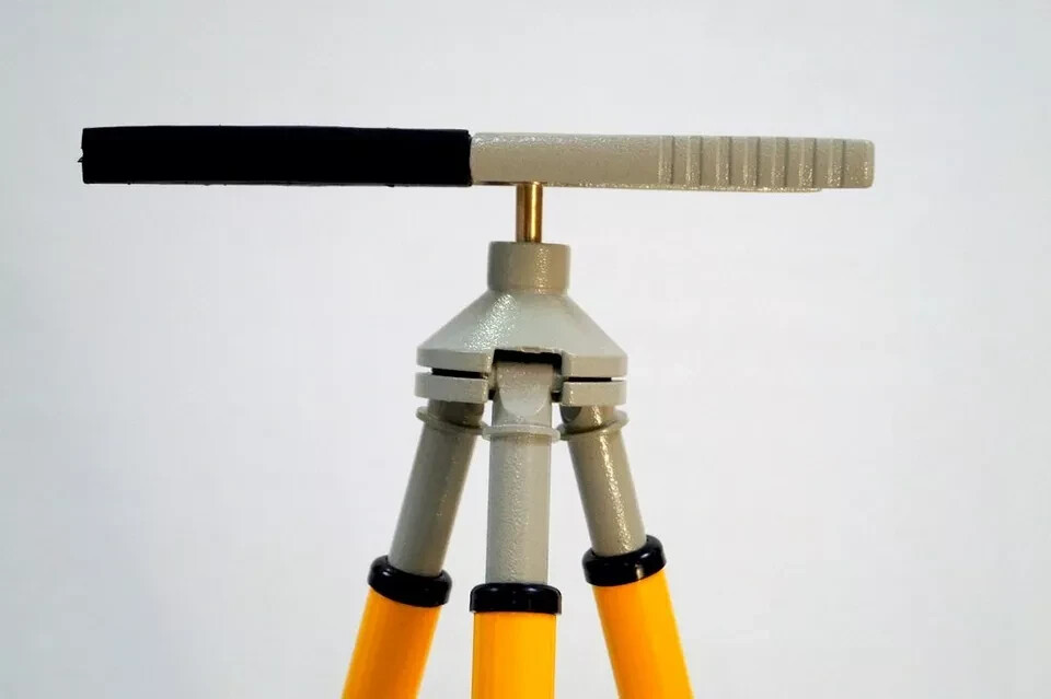 Pole Tripod Alligator Clamp Prism Pole Tripod Land Survey Hold Reflector Prism