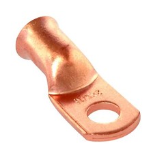 10pcs 2 GA AWG 5/16" Copper Wire Ring Terminals Crimp Battery Welding Cable Lug