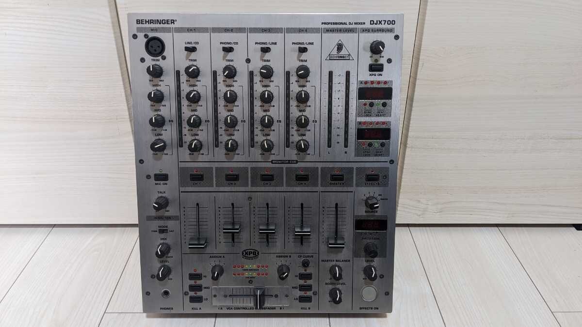 Behringer DJX700 Professional DJ Mixer 5-Channel 5ch Digital FX BPM DJX 700 JP