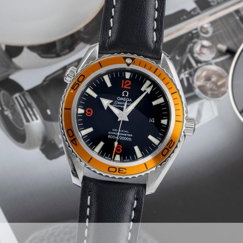 Omega Seamaster Planet Ocean Stahl Automatik Herrenuhr 2208.50.00 VP: 7700,- €