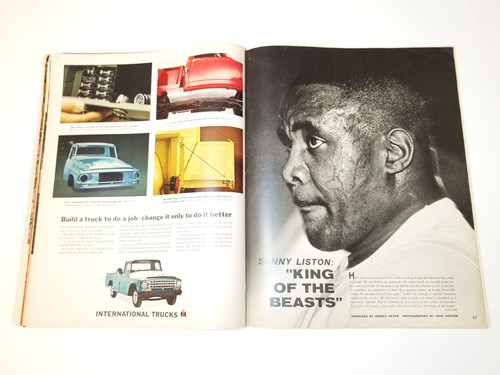 Look Magazine February 25, 1964 Sonny Liston - Pope Paul VI - JFK John F Kennedy - Picture 8 of 12