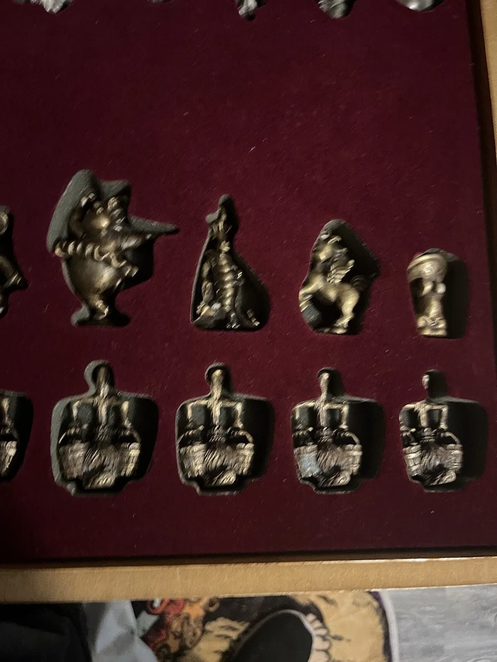 Juego de ajedrez Fantasia 887/1500 artículo de coleccionista  Foto 4 de 4