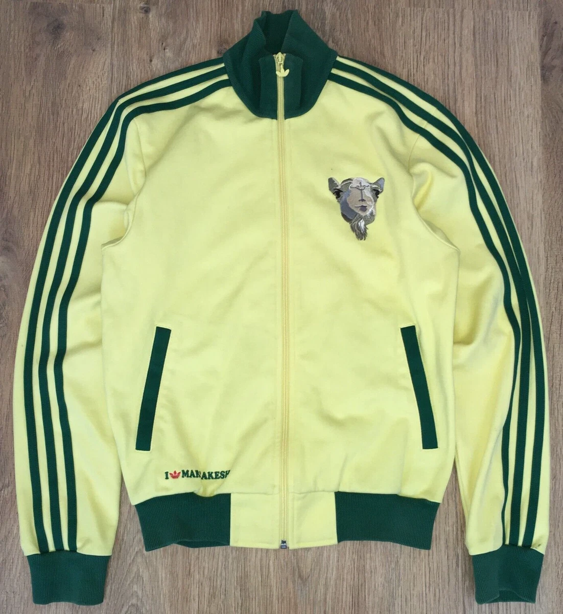 Mens yellow cheap adidas tracksuit
