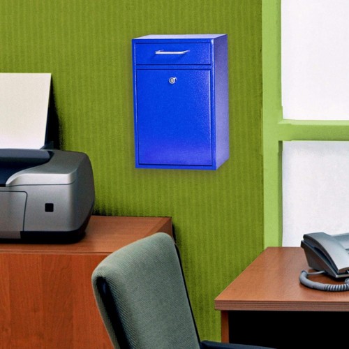 Durable Steel Locking Drop Box with Anti-Fish Design - Ideal for Secure Mail - Picture 6 of 11
