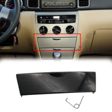 Black Front Center Console Storage Box Panel Cover For Toyota Corolla 2003-2008