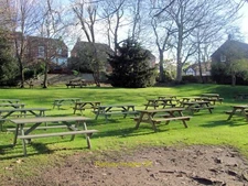 Photo Pub 6x4 Picnic Area - Hangleton Manor c2012