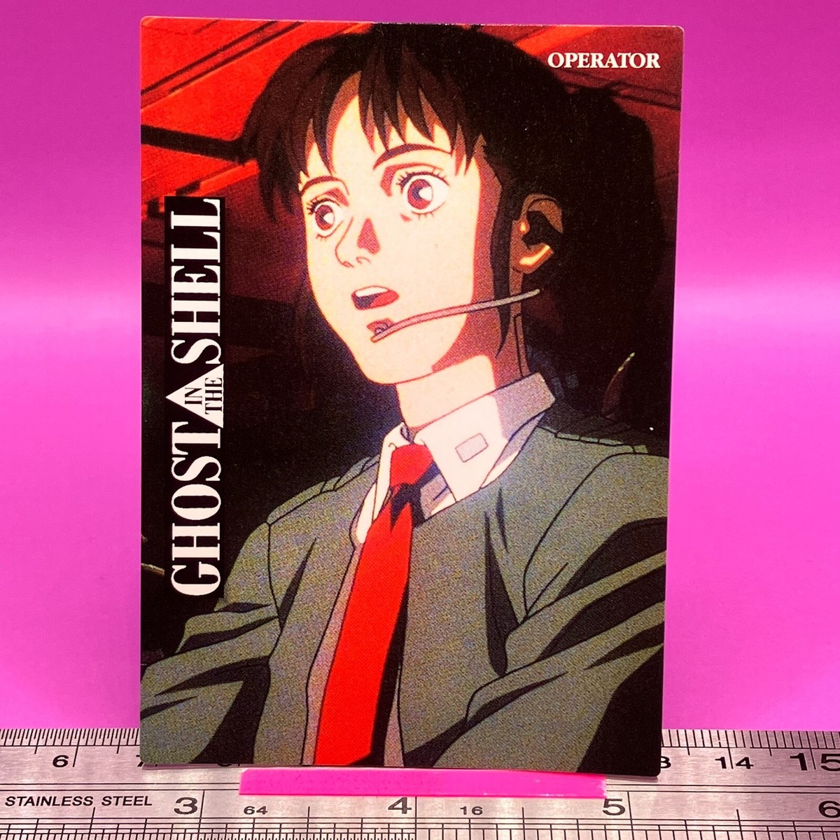 OPERATOR 27 Ghost in the Shell Carddass Masters TCG 1997 Japanese