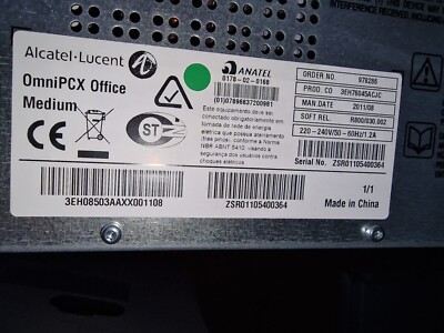 Alcatel Telefonanlage Omni PCX Rel.8.x
