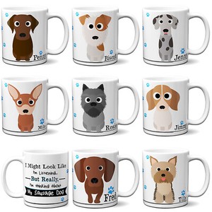 personalised dog mug