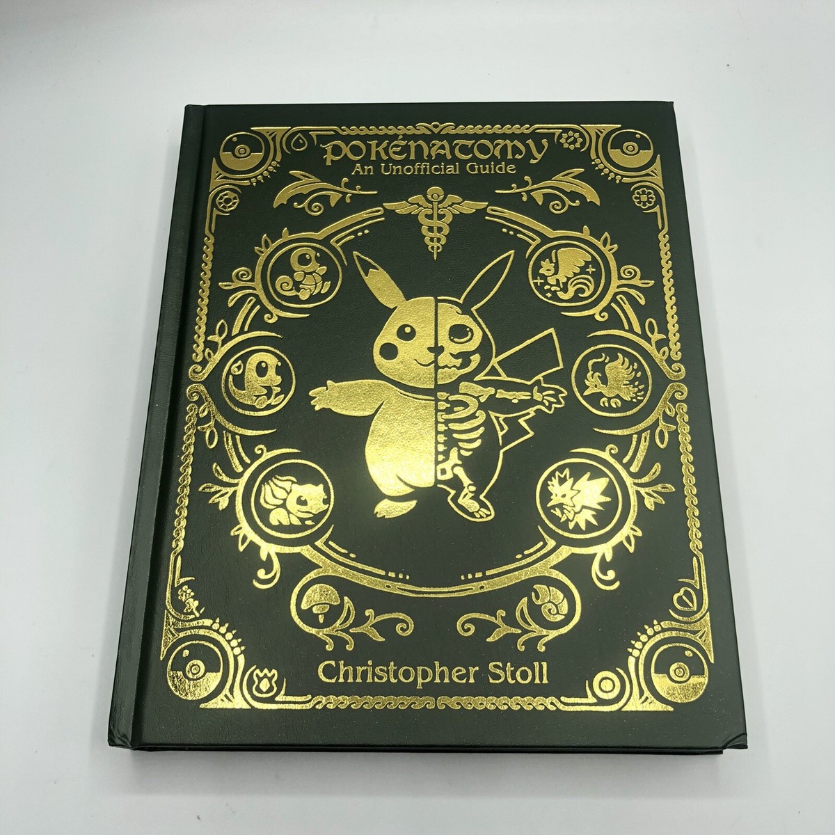 Pokenatomy Unofficial Pokemon Anatomy Guide Book Leather Hardcover