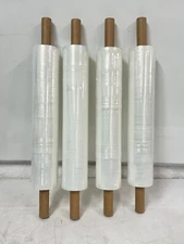 CASE OF 4  Western Plastics Stretch Film - 20 in x 700 ft - 120 Gauge - DSW06