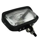 <!--F#f_0-->Retro Rectangle Headlight Steel Glass Lens Universal M10 Fit for Motorcycle Blac<!--F/-->
