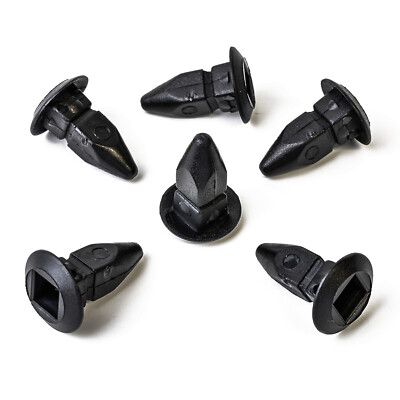 6x Mutter Schutz Verkleidung Befestigungs Clip für VW + Audi | N90821401