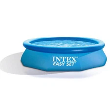 Intex 10' x 30" Easy Set Above Ground Inflatable Pool (Open Box) (2 Pack)